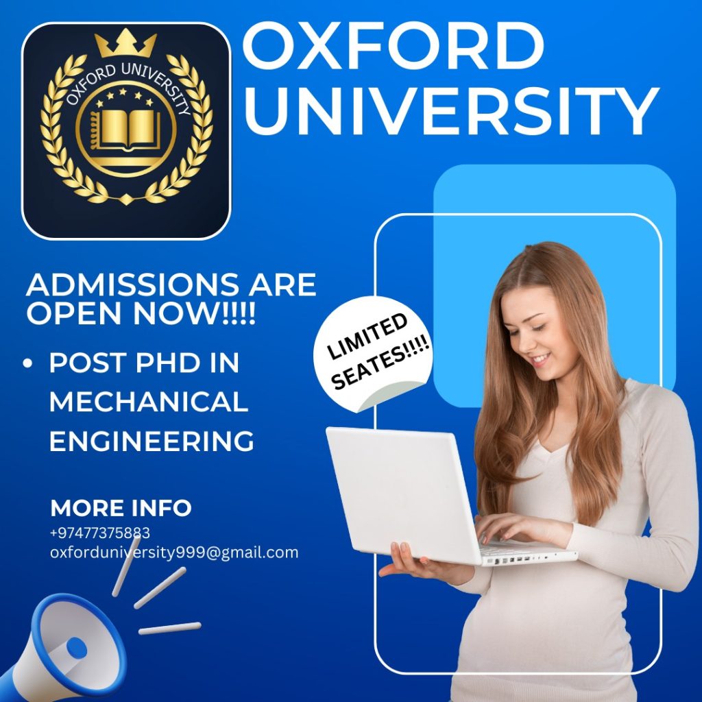 phd engineering oxford